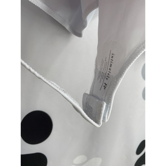 Free People NWT Truth or Square Bodysuit Long Sleeve Square Neck White Large New - Picture 5 of 11